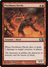 Diabos Queimados de Piche / Pitchburn Devils - Magic: The Gathering - MoxLand